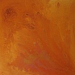 Peinture - Noix de kola et fusain sur coton